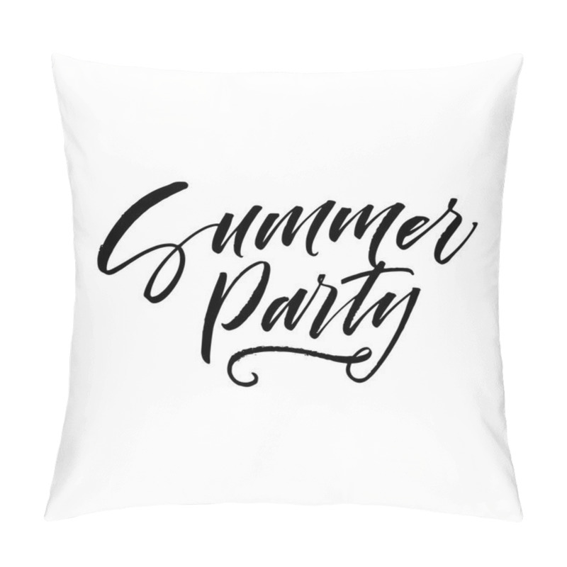 Personality  Summer Party Card.  Pillow Covers