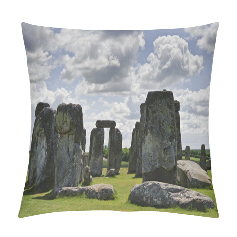 Personality  Stonehenge, A Megalithic Monument In England Built Around 3000BC Pillow Covers