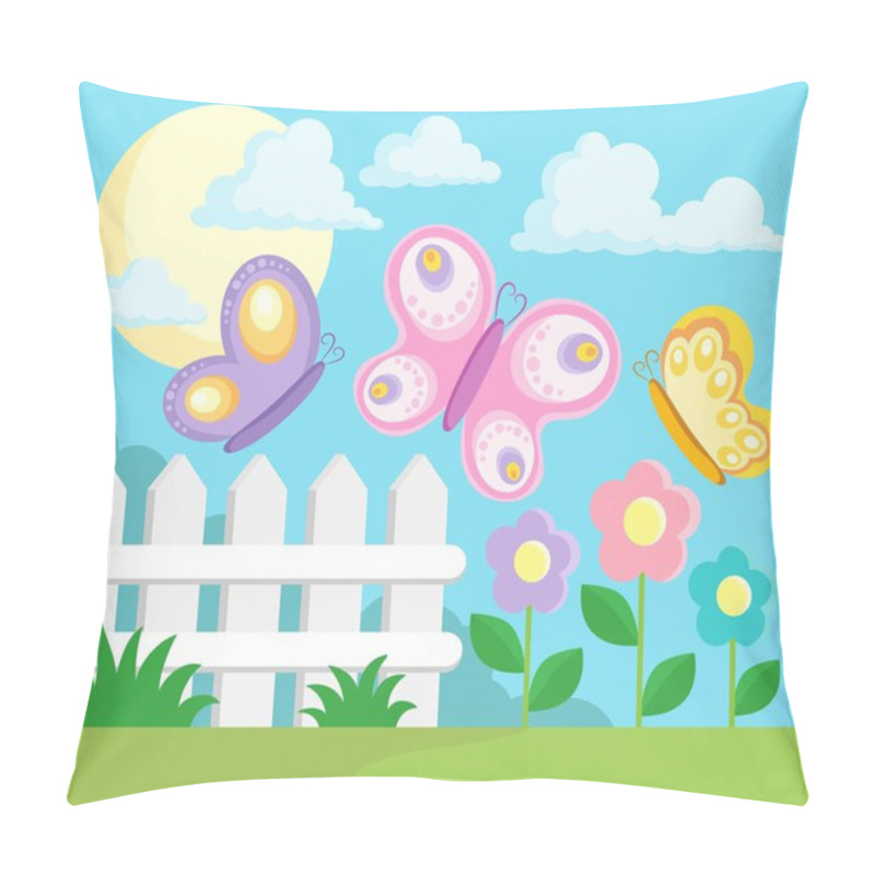 Personality  Butterfly Theme Image 3 Pillow Covers