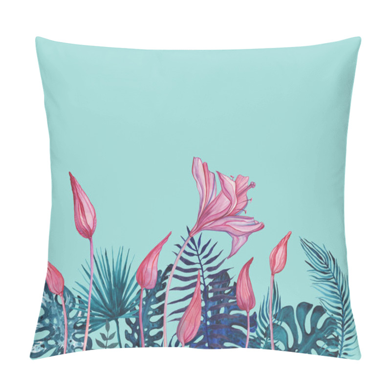 Personality  Hand Drawn Abstract Flowers Pillow Covers