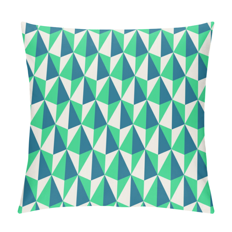 Personality  Seamless Geometric Retro Pattern Pillow Covers