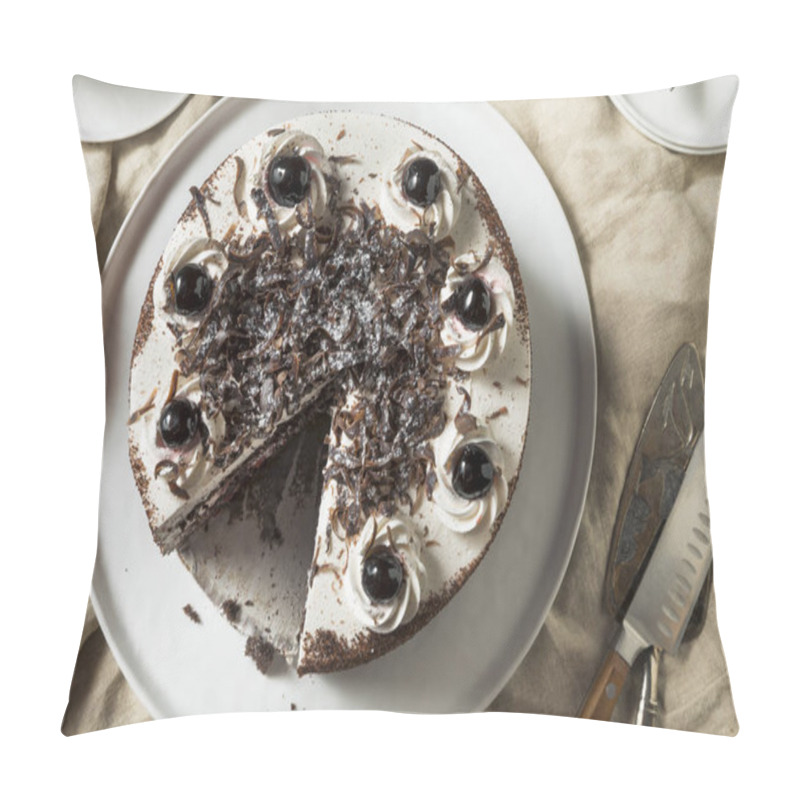 Personality  Sweet Homemade Black Forest Cake Ready To Eat Pillow Covers