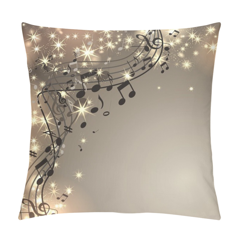 Personality  Music Background Pillow Covers