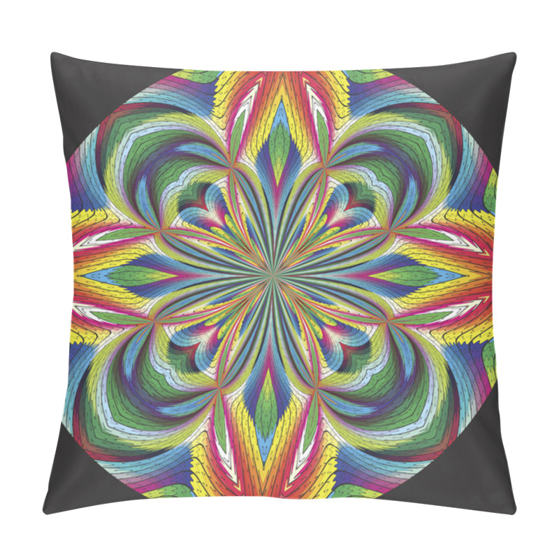 Personality  Feathery American Indian Rosette Or Dream Catcher Pillow Covers