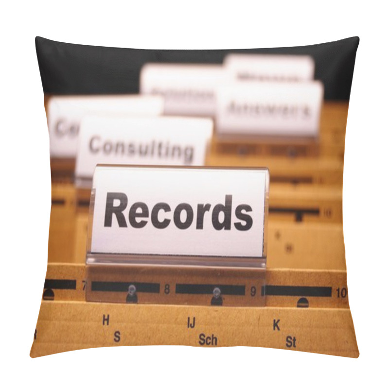 Personality  Records Pillow Covers