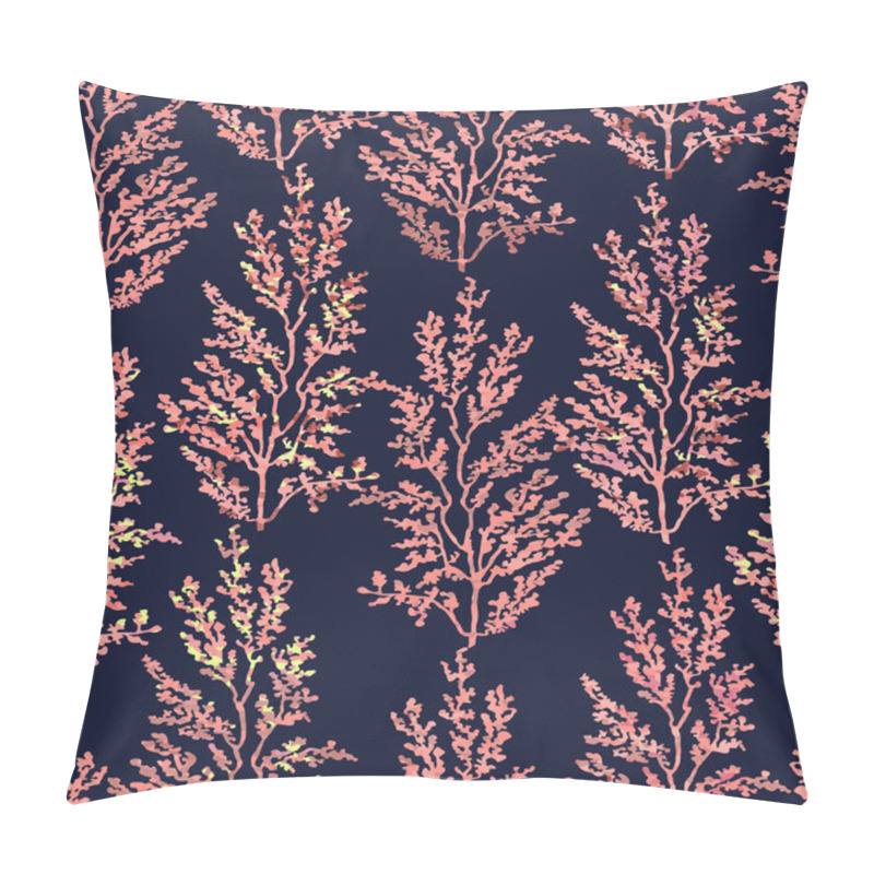 Personality  Seamless Pattern With Herbs, Plants Pillow Covers