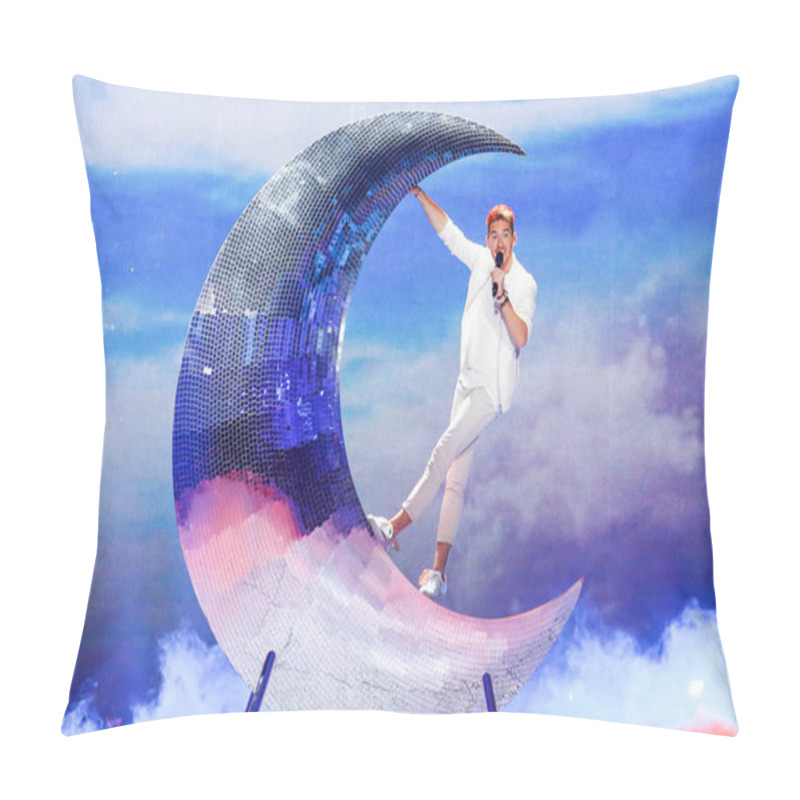 Personality   Nathan Trent  From Austria Eurovision 2017 Pillow Covers