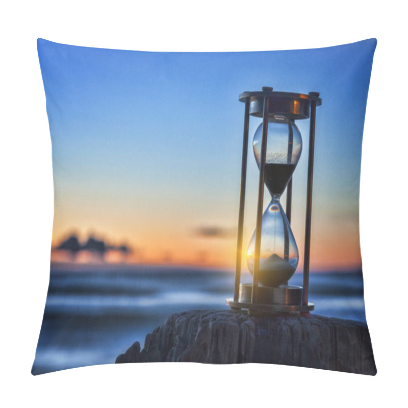 Personality  Hourglass Sunrise Outside Pillow Covers