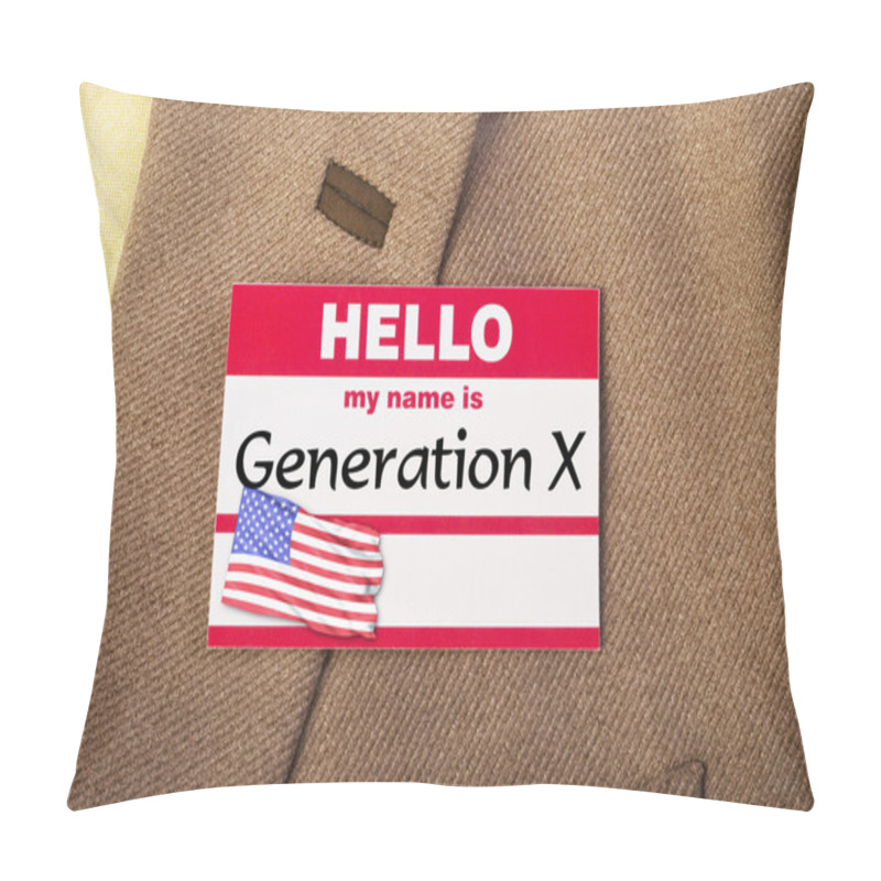 Personality  I Am Generation X. Pillow Covers