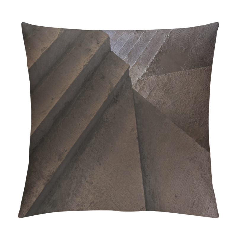 Personality  A Well Constructed Set Of Stairs With Concrete Elements. Pillow Covers