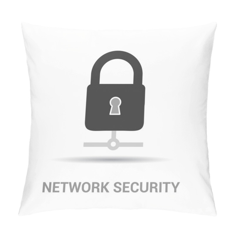 Personality  Pad Lock Icon Pillow Covers