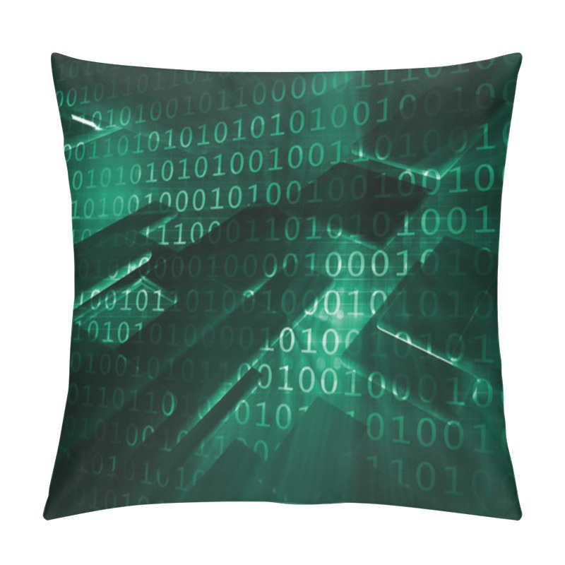 Personality  Virtual Technology Pillow Covers