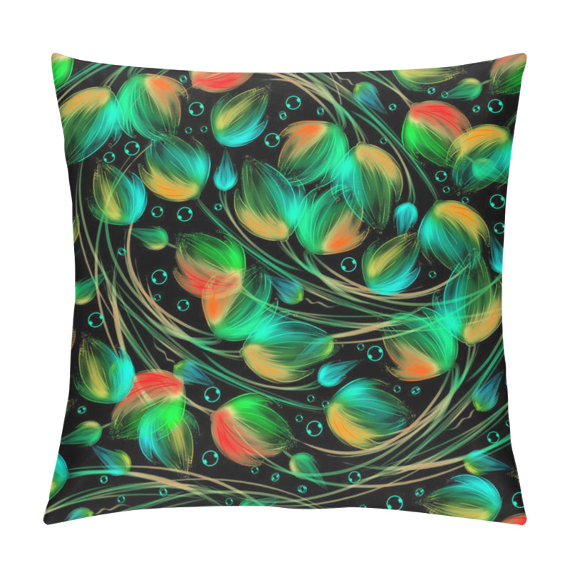 Personality  Seamless Bright Background Pillow Covers