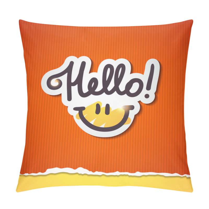 Personality  Hello Lettering Pillow Covers