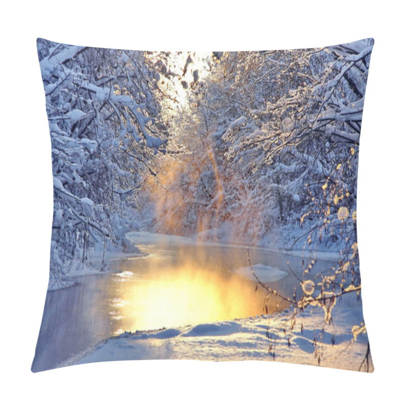 Personality  Winter Landscape Pillow Covers