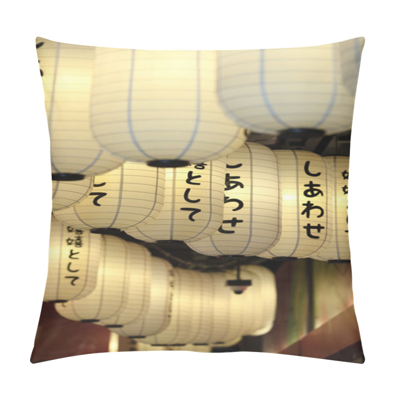 Personality  Japanese Lanterns Pillow Covers