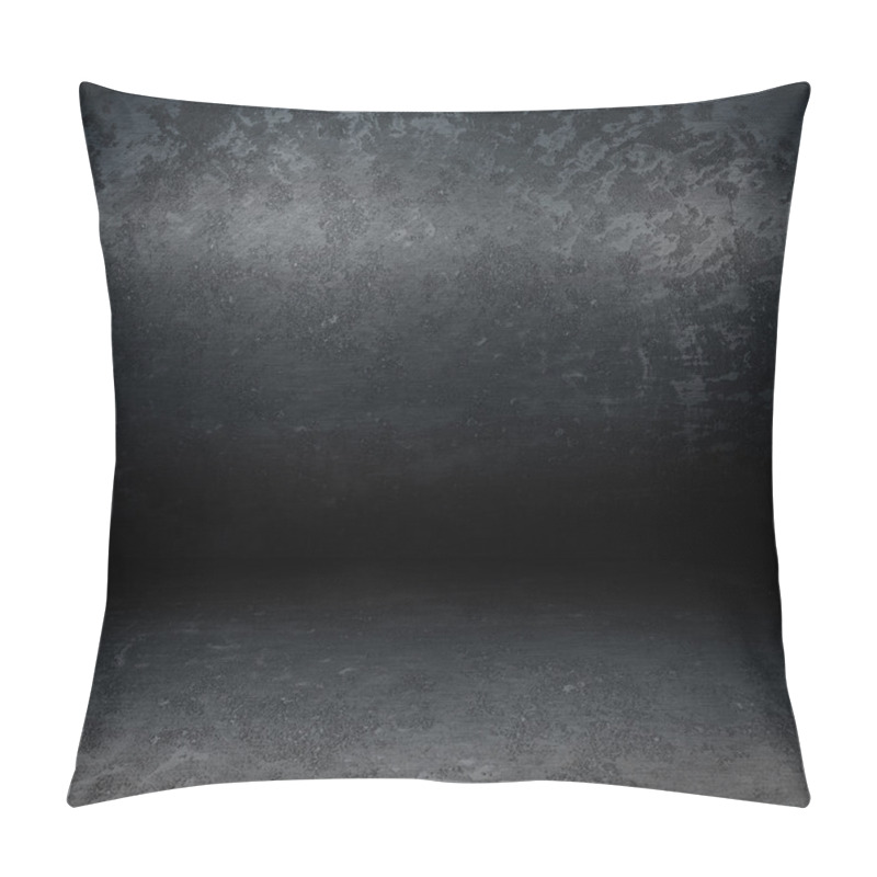 Personality  Grunge Metal Interior With Empty Space Pillow Covers