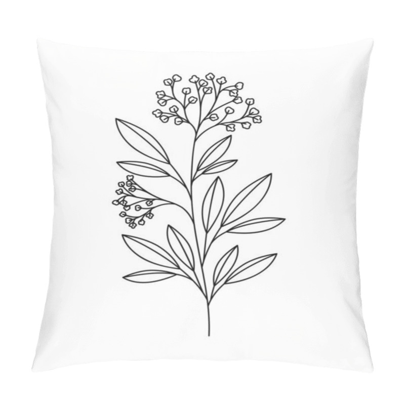 Personality  Plant Branch Design Pillow Covers