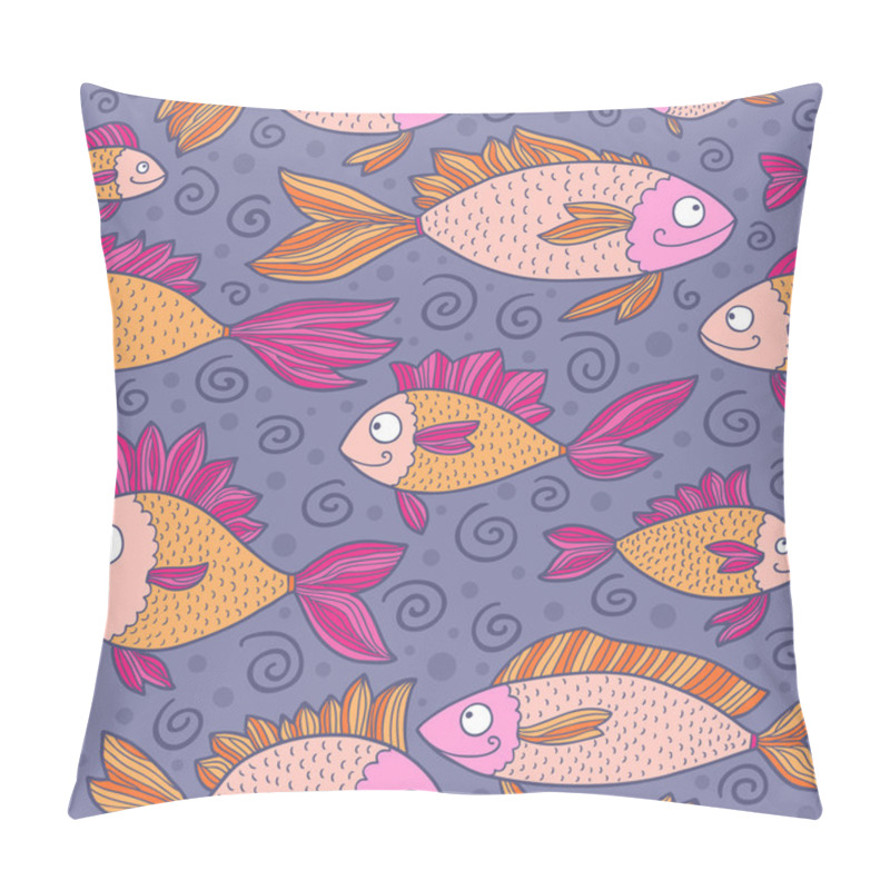 Personality  Pattern With Fish Pillow Covers