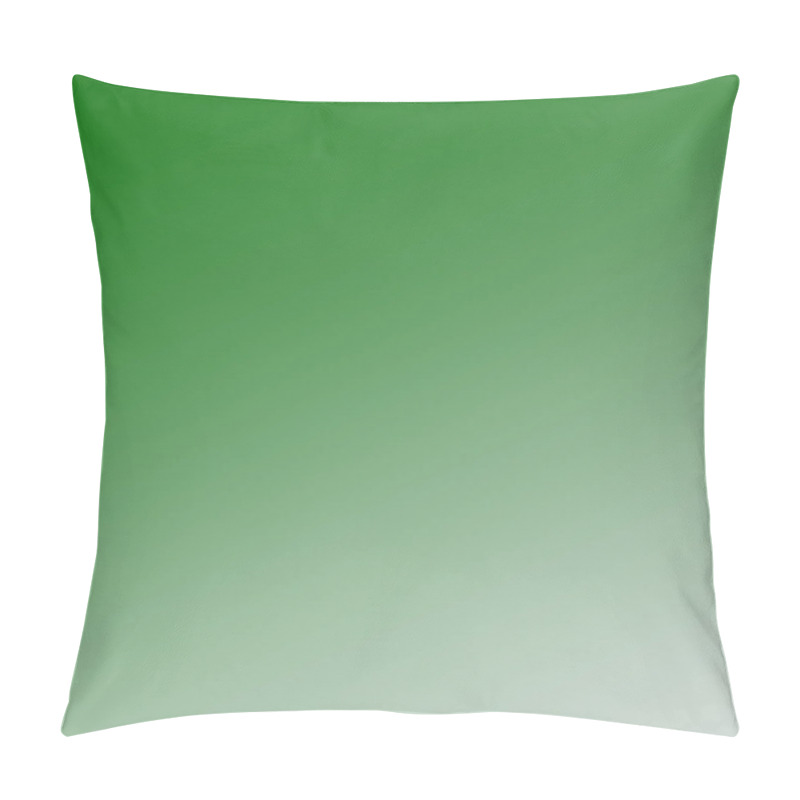 Personality  Blurred,in Soft Green Tones Gradient Design Abstract Backgrounds,vertical Image Pillow Covers