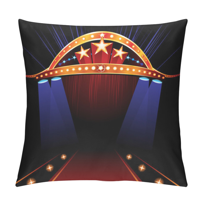 Personality  Famous Red Carpet Pillow Covers