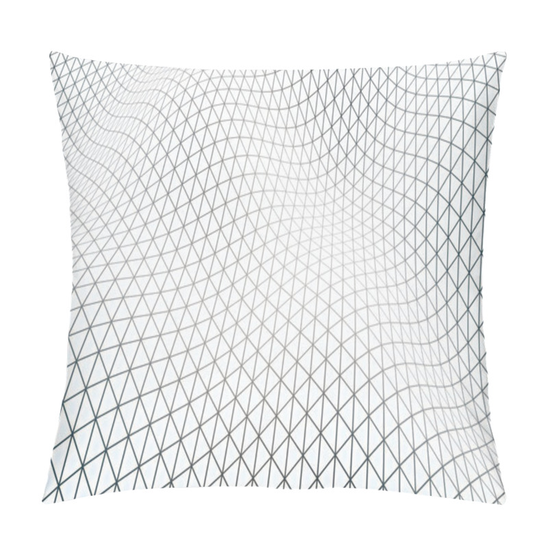 Personality  White Grid Wallpaper Pillow Covers