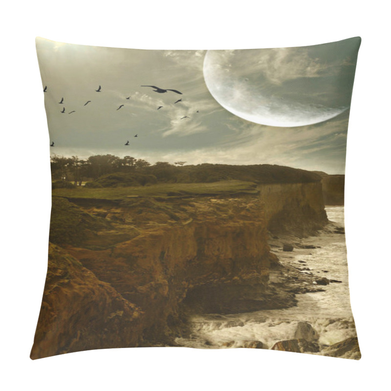 Personality  Fantasy Landscape Pillow Covers