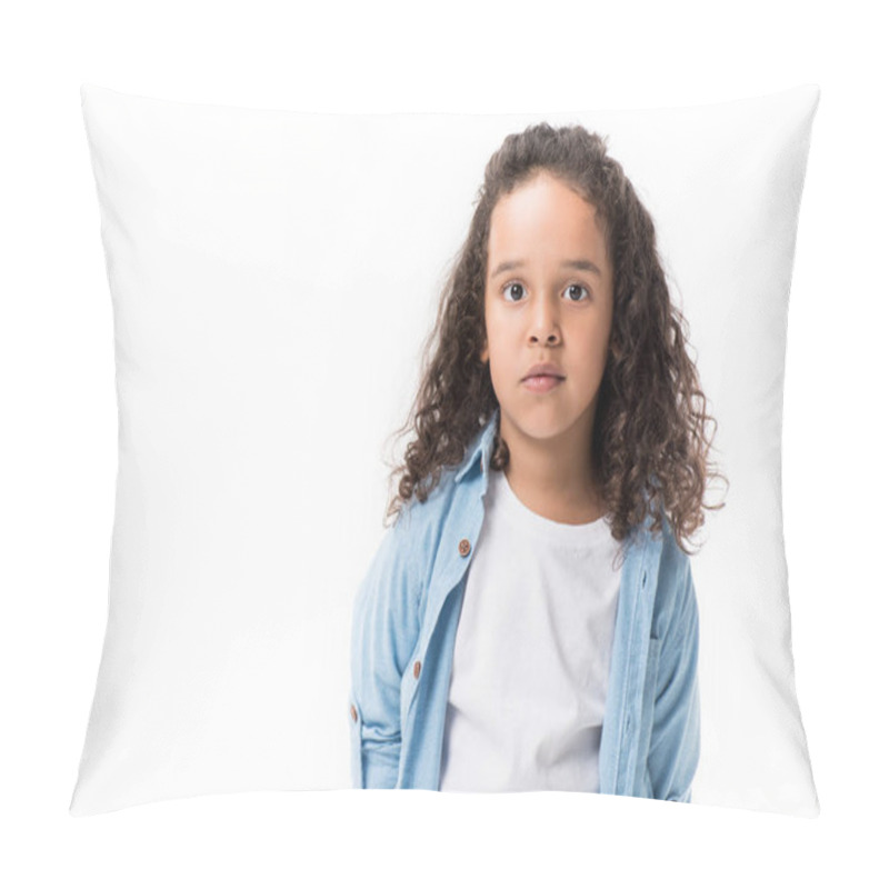 Personality  Adorable African American Girl Pillow Covers