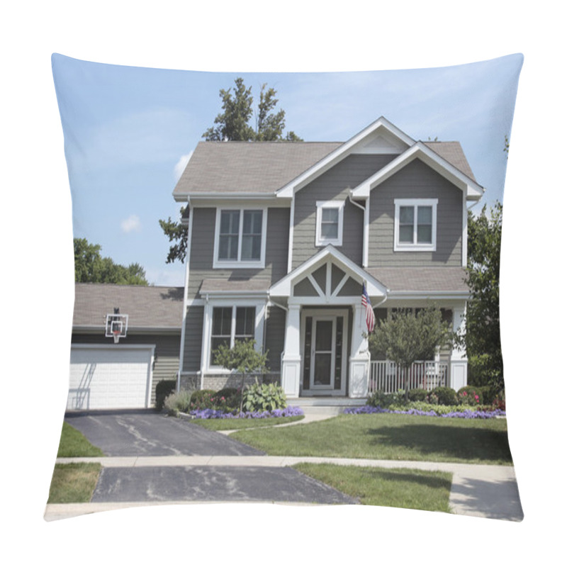 Personality  Home With American Flag Pillow Covers