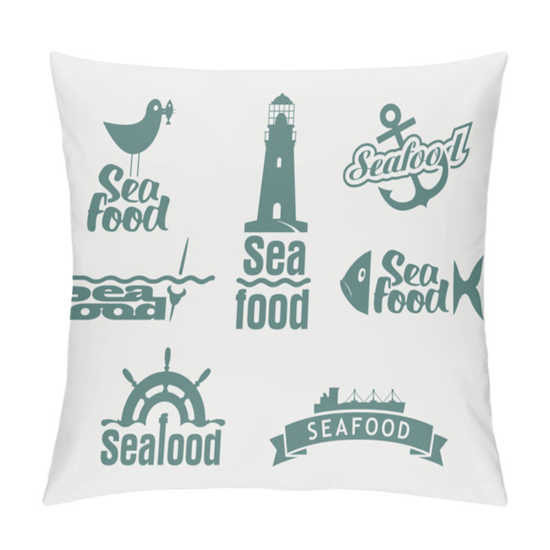 Personality  Seafood Pillow Covers