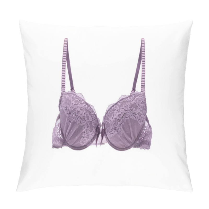 Personality  Pink Lace Woman Bra Pillow Covers