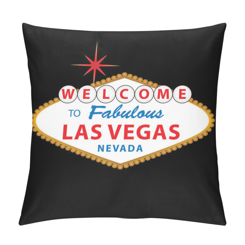 Personality  Welcome To Las Vegas Sign Pillow Covers