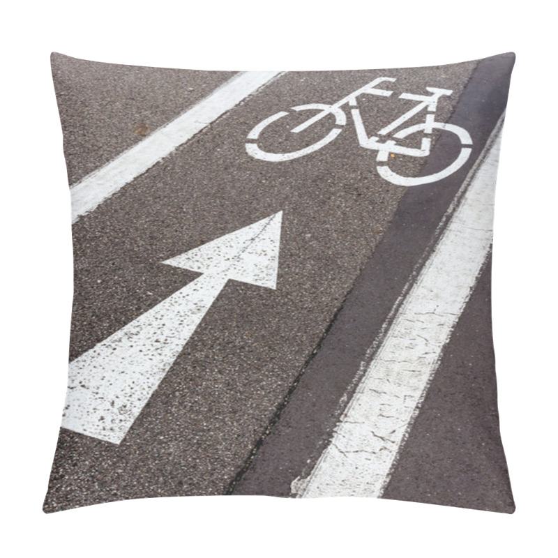 Personality  Direction Arrow For Cyclists Pillow Covers