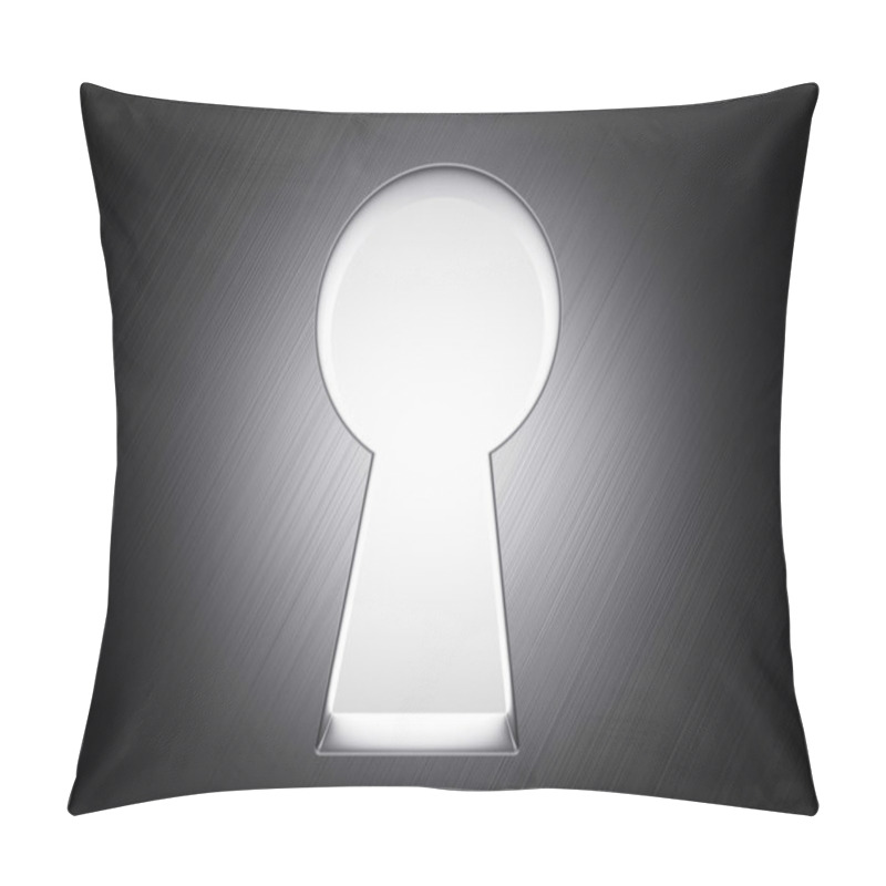 Personality  White Keyhole Pillow Covers