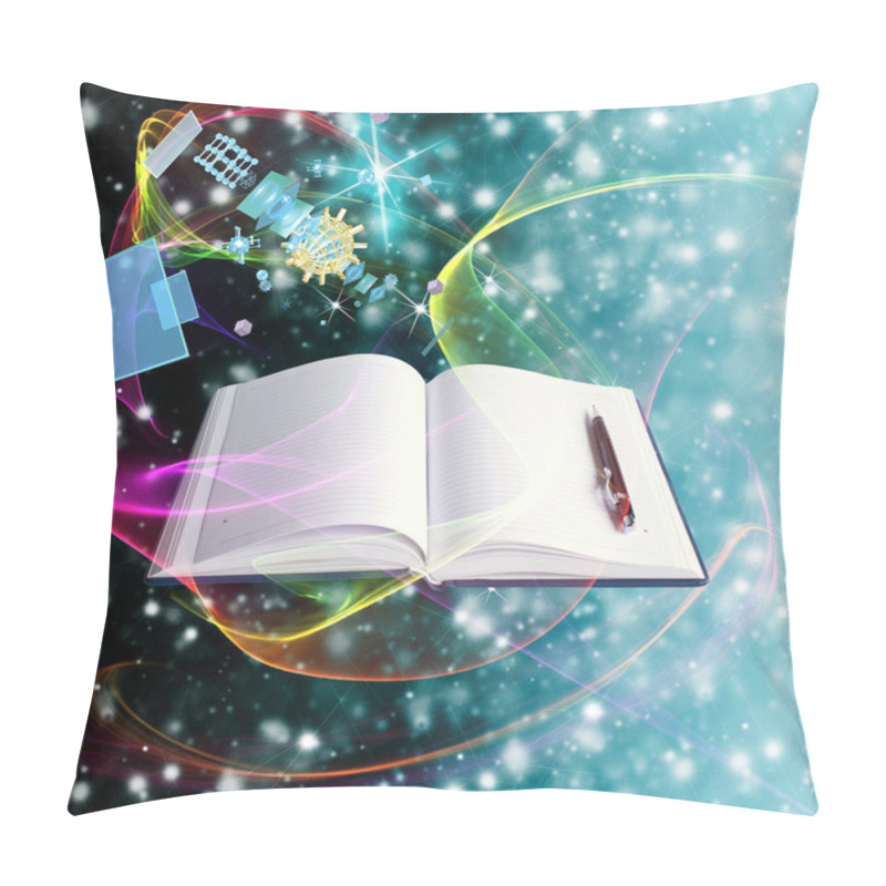 Personality  Education.Science.Research Cosmos Pillow Covers