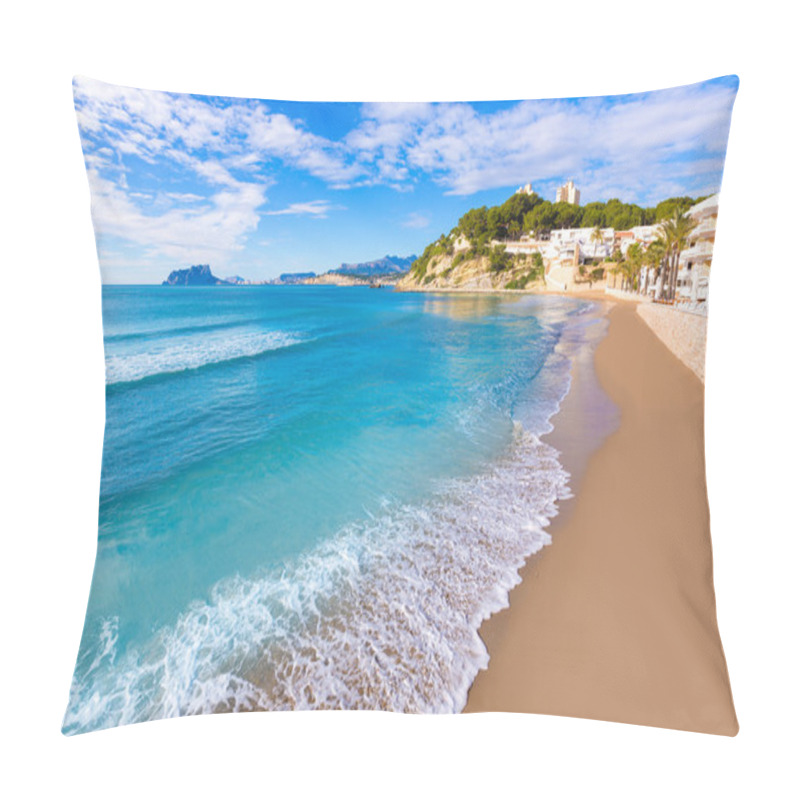 Personality  Moraira Playa El Portet Beach Turquoise Water In Alicante Pillow Covers