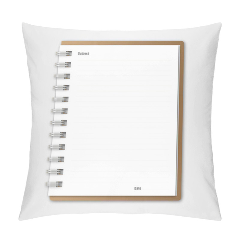 Personality  Notebook Vector Pillow Covers