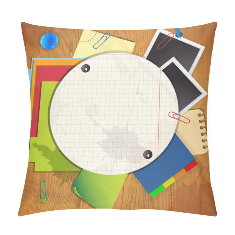 Personality  Background Of Paper Sheets Pillow Covers