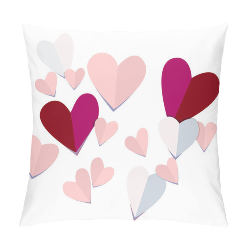 Personality  Paper Hearts Pillow Covers