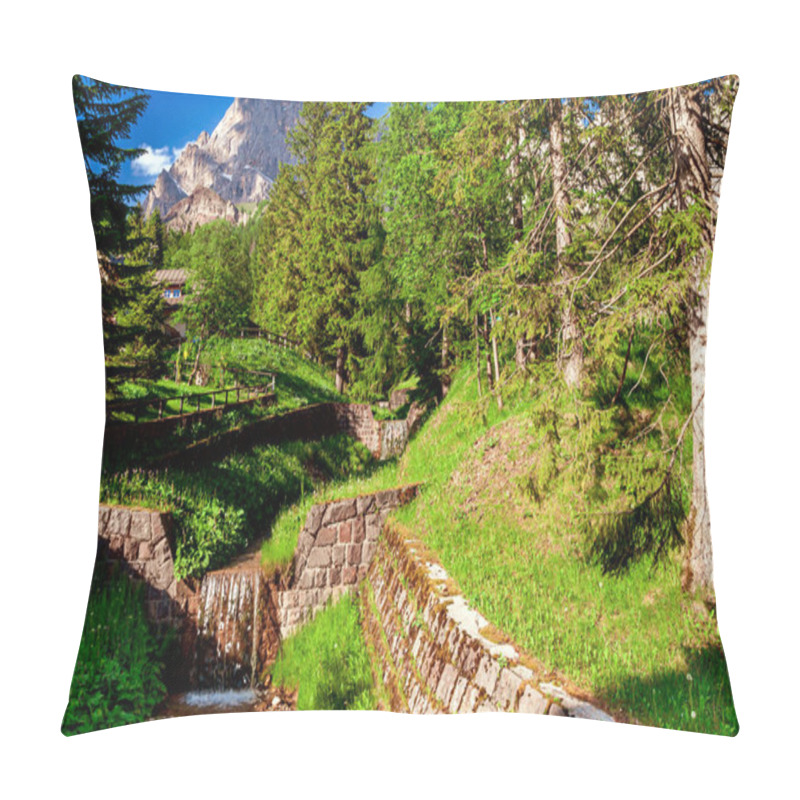 Personality  Summer View From San Martino Di Castrozza Pillow Covers