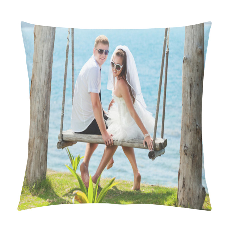 Personality  Tropical Wedding Pillow Covers