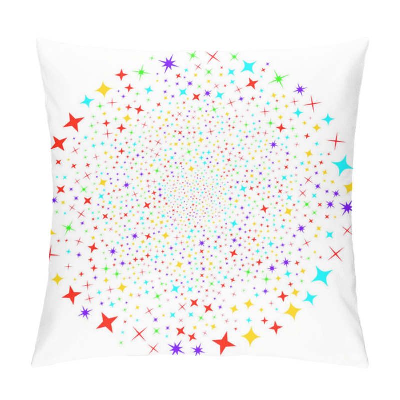 Personality  Shine Stars Cycle Exploding Globula Pillow Covers