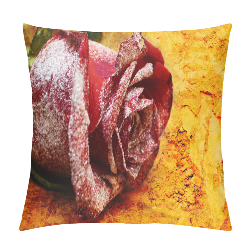 Personality  Red Rose Pillow Covers