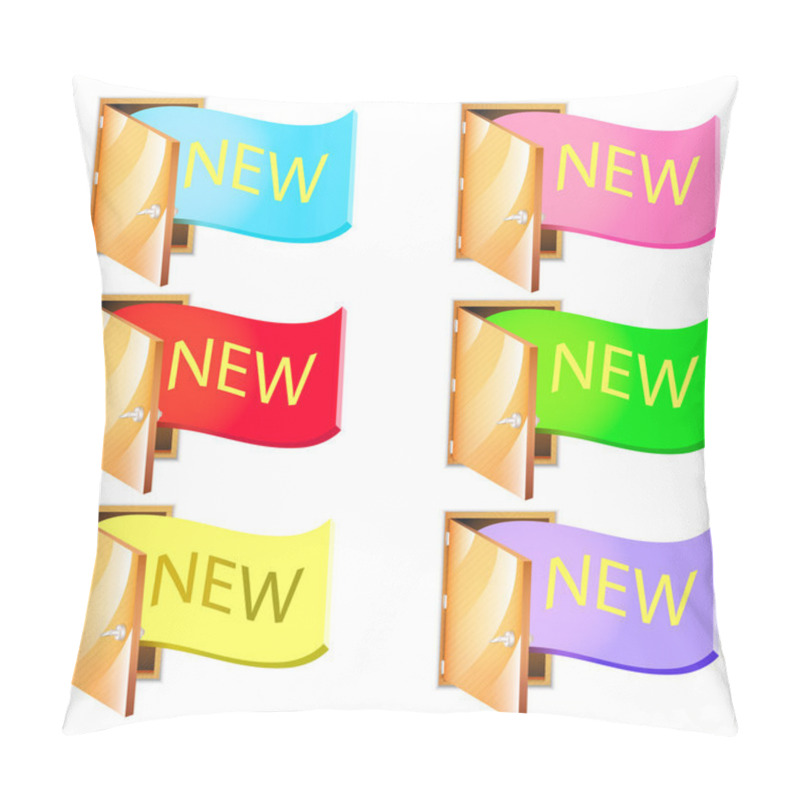 Personality  Sign New. Vector Illustration  Pillow Covers