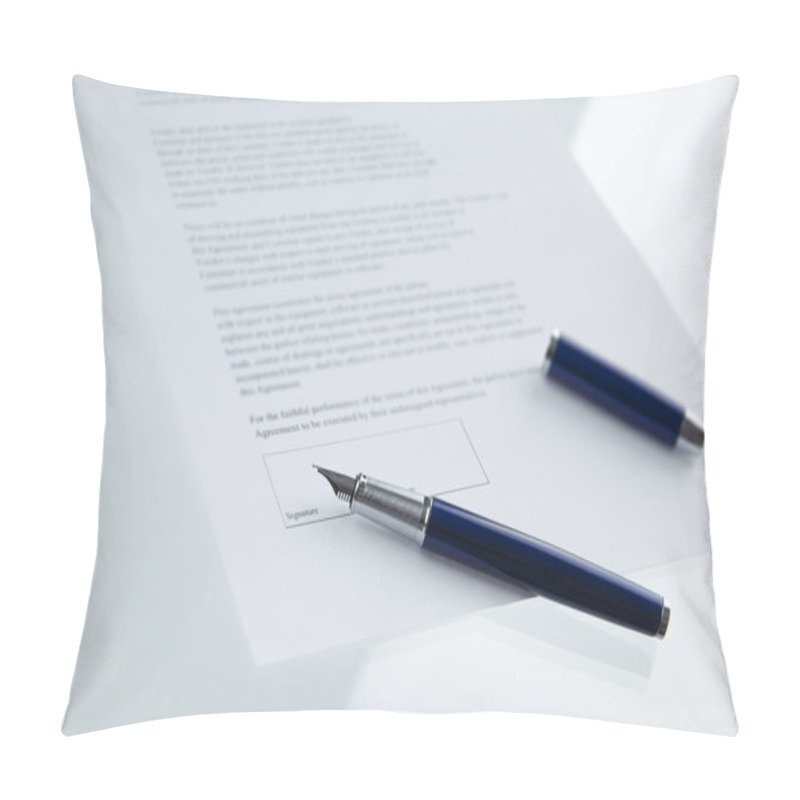 Personality  Signing Contract Pillow Covers