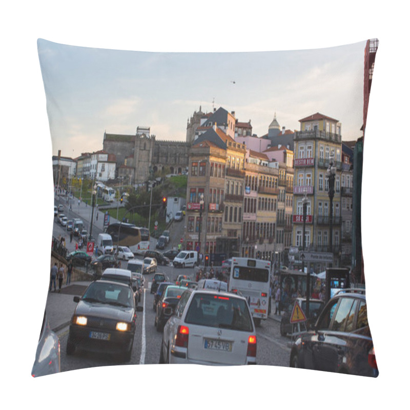 Personality  Historical Centre Of Old Porto Downtown Pillow Covers