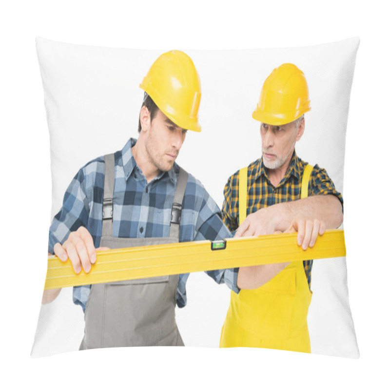 Personality  Workmen With Level Tool Pillow Covers