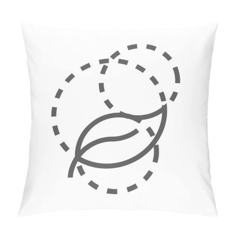 Personality  Logo Development Line Icon Pillow Covers