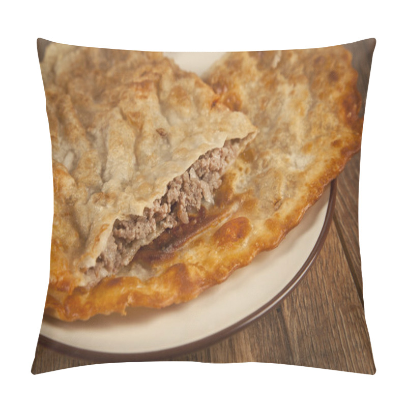 Personality  Turkish Meat Pie Fried In Oil ( Cig Borek ) ( Raw Pie Or Tatar Pie ) Pillow Covers