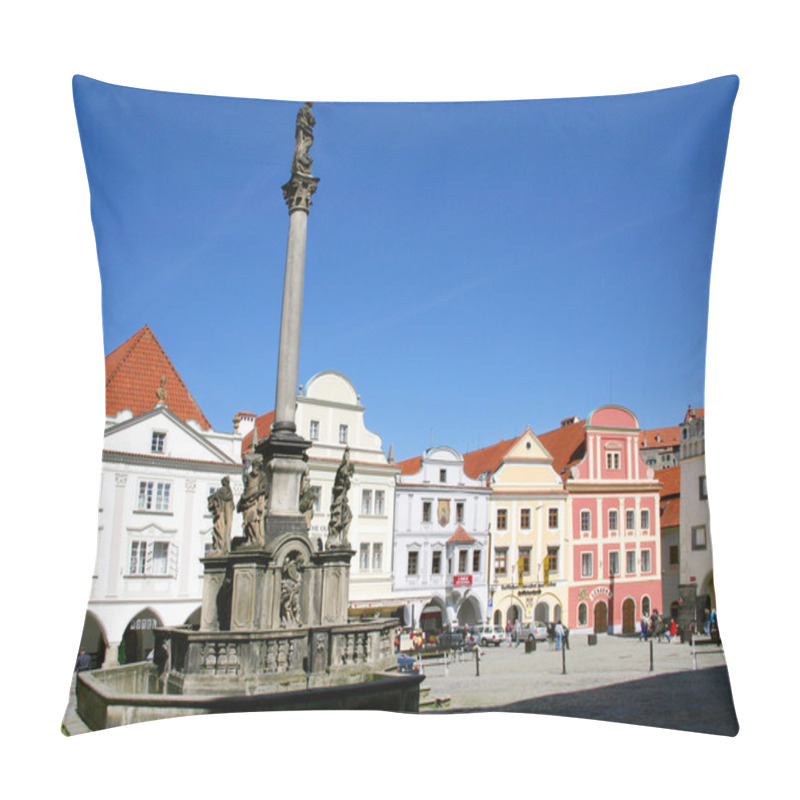 Personality  Medieval Town Cesky Krumlov (UNESCO), South Bohemia, Czech Repub Pillow Covers